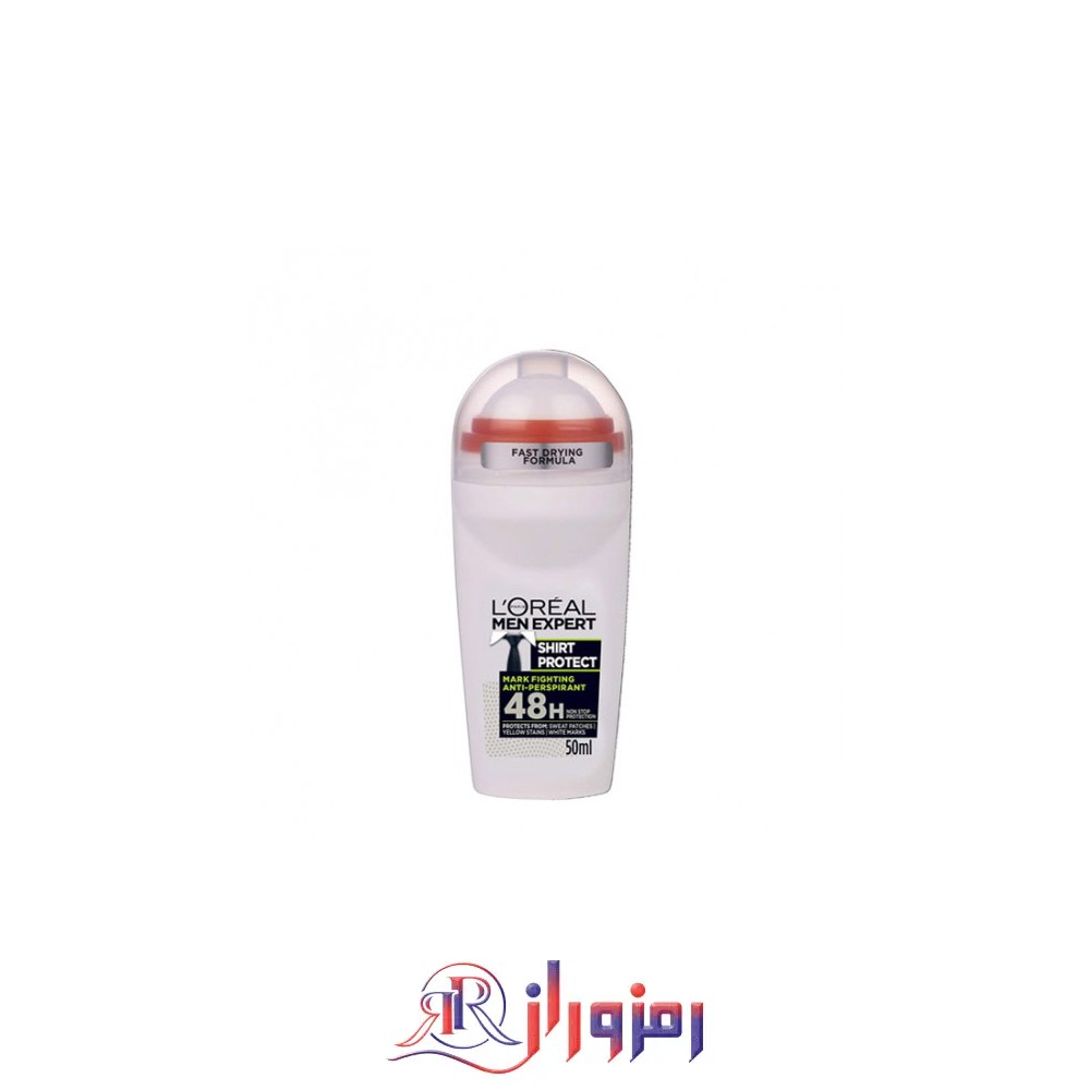 خرید و قیمت مام ضد تعریق مردانه لورآل مدل Shirt protect حجم 50 میل،مام ضد تعریق مردانه لورآل مدل Shirt protect حجم 50 میل